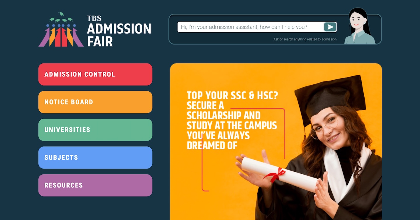 Admission Fair – Home