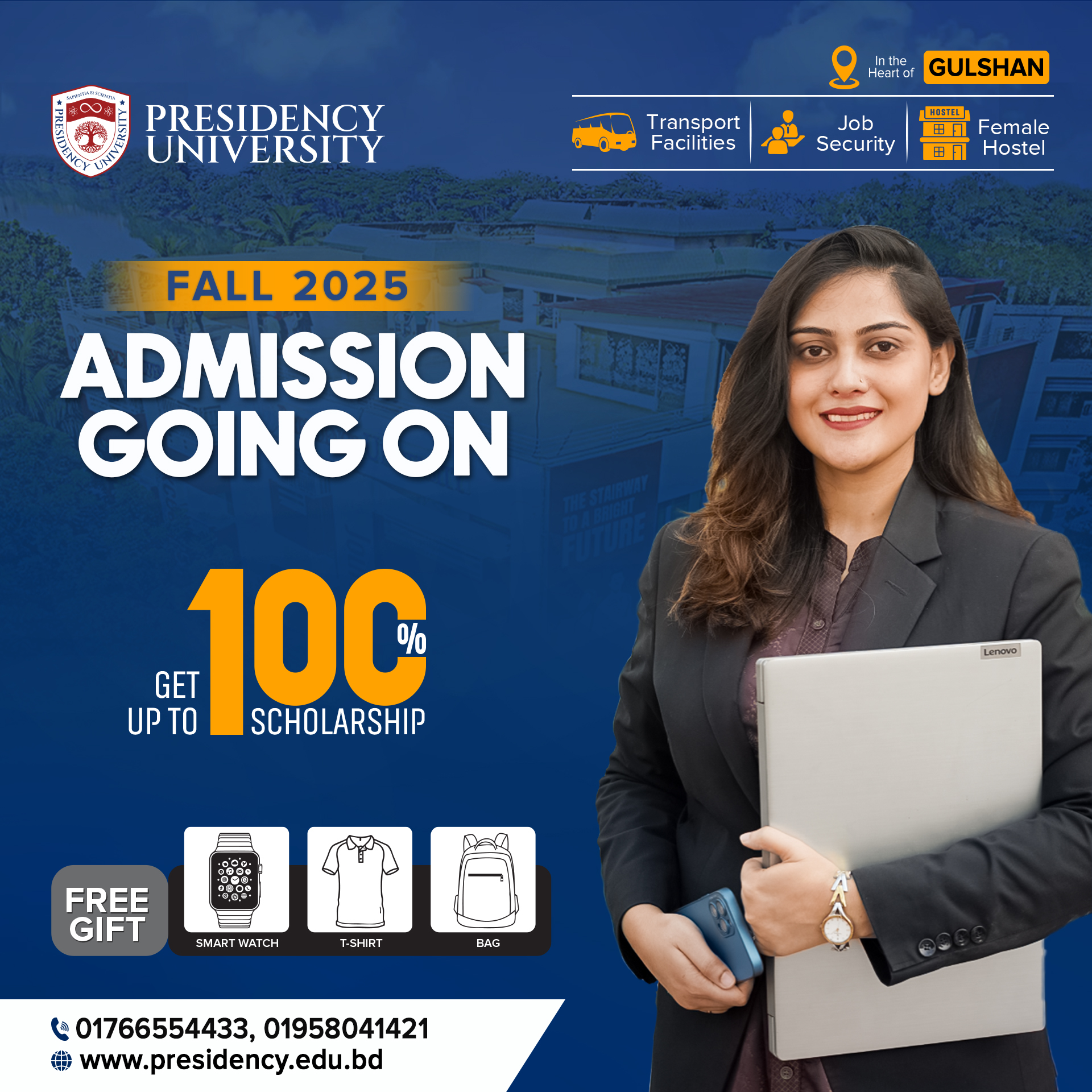 Presidency University-Scholarship